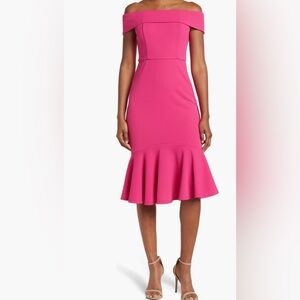 Off the shoulder dress